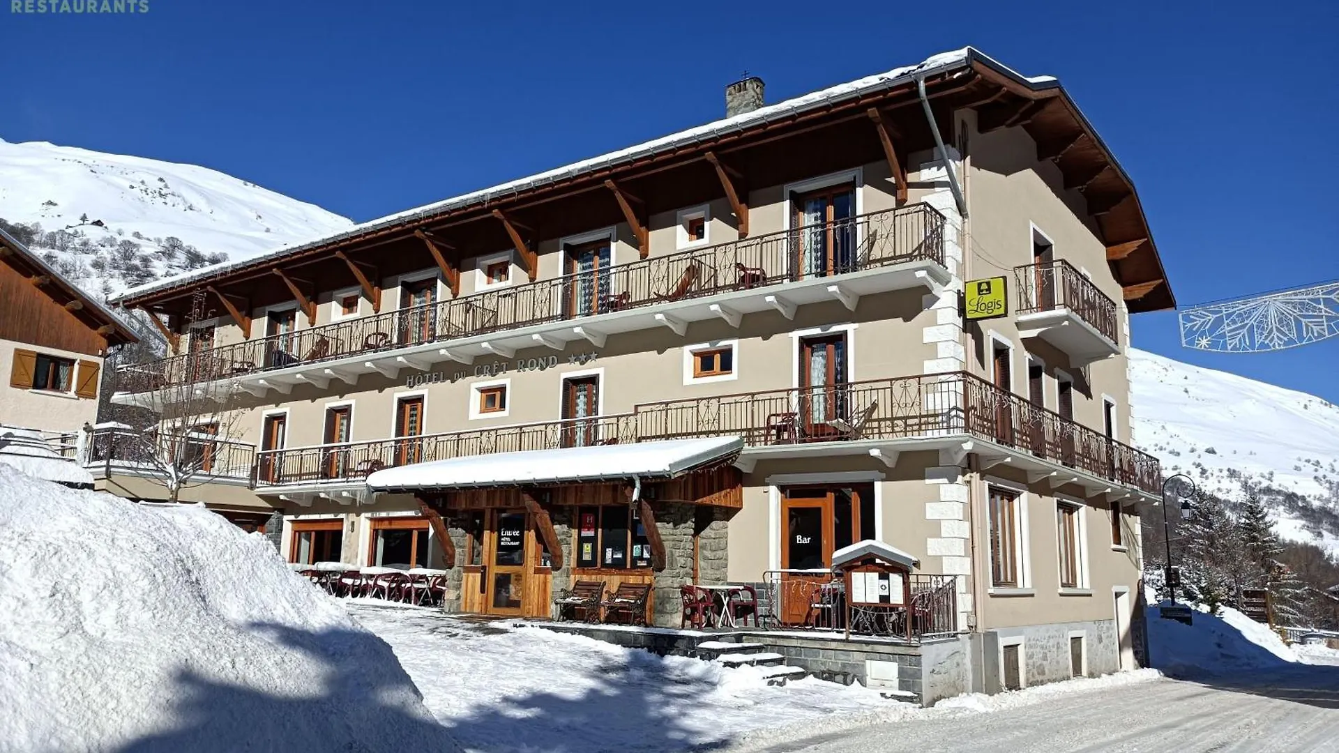 Hotel Du Cret Rond Valloire Frankrijk